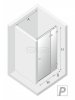 NEW TRENDY Drzwi wnękowe prysznicowe Avexa 120x200  EXK-1449/1450